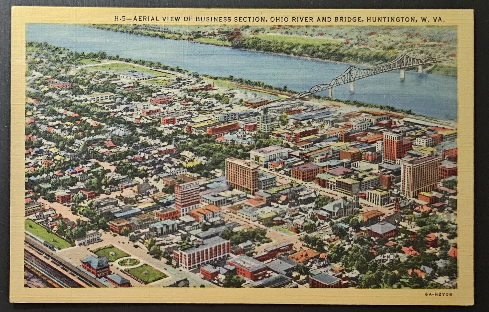 (image for) postcard USA - WV - West Virginia #0033